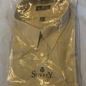 Surrey (men’s) button down long sleeve shirt. In moss color. Small?